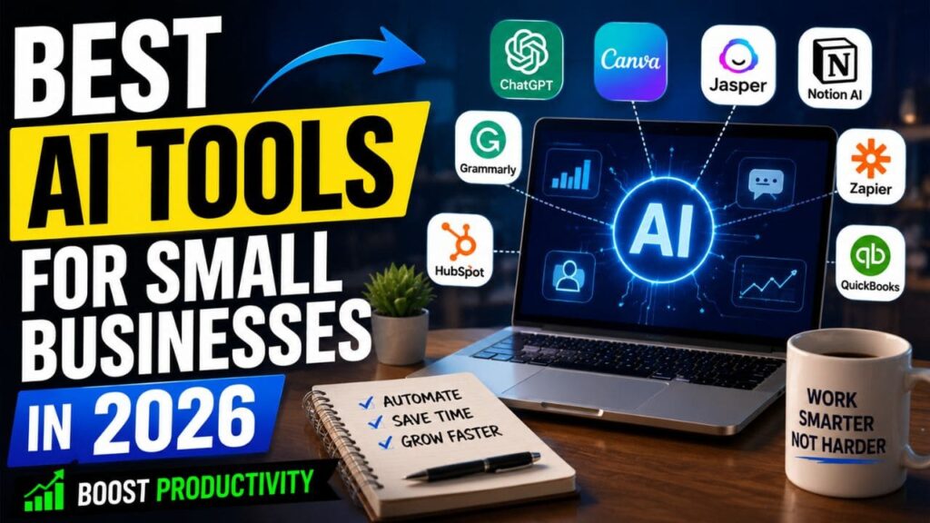 Best AI Tools for Small Businesses in 2026: Top AI Software to Boost Productivity