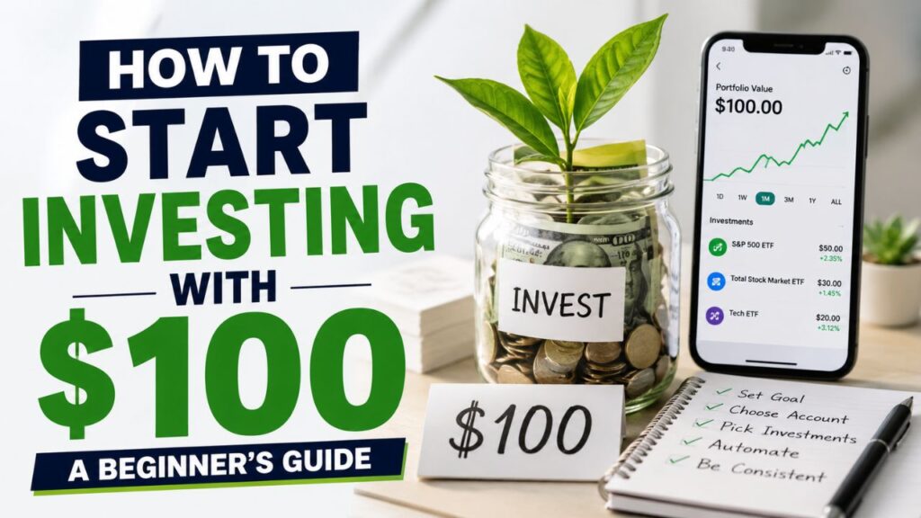 How to Start Investing With $100: A Beginner's Guide to Building Wealth in 2026